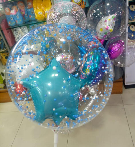 $50 COL - Diseño sencillo de globos.